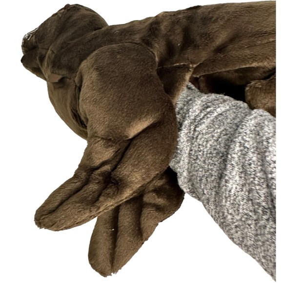 Rare Folkmanis Folktails Sea Lion Hand Puppet Full Body 18" Realistic Plush 18” - Picture 12 of 16